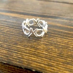 Xoxo Tiffany ring